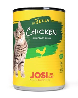 JOSERA JosiCat Kurczak w galaretce - mokra karma dla kota - 400 g JOSERA