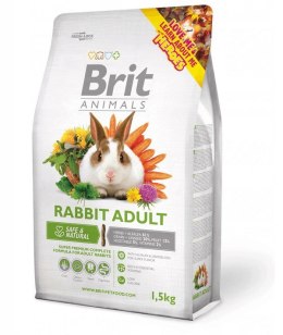 BRIT Animals Rabbit Adult Complete - karma dla królika - 1,5 kg Brit