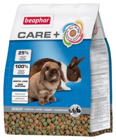 CARE+ Rabbit senior karma dla królików 1,5 kg Beaphar