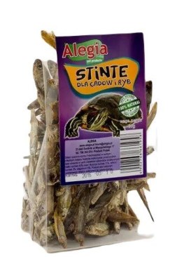 ALEGIA stinte suszone dla ryb i gadów 60g Alegia