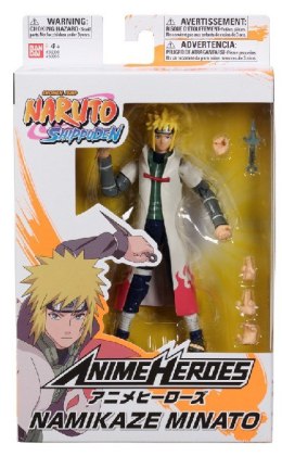 ANIME HEROES NARUTO - NAMIKAZE MINATO BANDAI