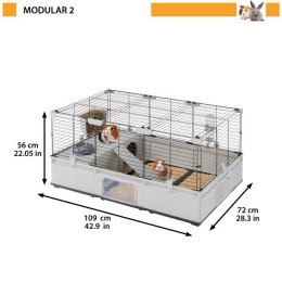 FERPLAST MODULAR 2 CAGE 109x72x56 cm FERPLAST