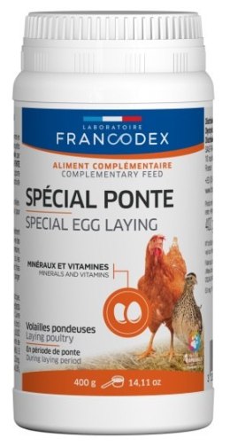 FRANCODEX Egg production preparat wspomagający kury nioski 250g FRANCODEX