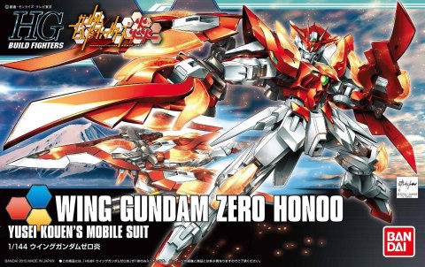 HGBF 1/144 WING GUNDAM ZERO HONOO BANDAI