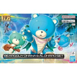 HGBM 1/144 BEARGGUY OHANA & ALOHARO SET BANDAI