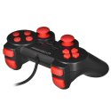 Gamepad Esperanza Warrior EGG102R (kolor czarny, kolor czerwony) Esperanza