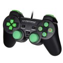 Gamepad kontroler Esperanza TROOPER EGG107G (PC, PS3; kolor czarno-zielony) Esperanza