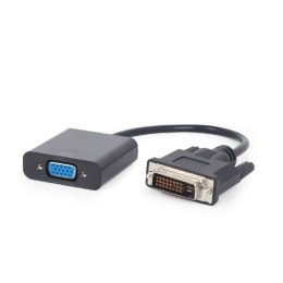 Adapter GEMBIRD A-DVID-VGAF-01 (DVI-D M - D-Sub (VGA) F; 0,20m; kolor czarny) GEMBIRD