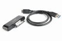 Adapter GEMBIRD AUS3-02 (USB 3.0 M - SATA M; 0,6m; kolor czarny) GEMBIRD