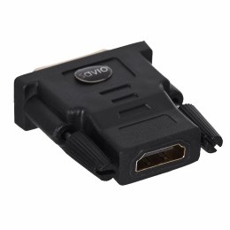 Adapter SAVIO cl-21 (HDMI F - DVI-D M; kolor czarny) SAVIO