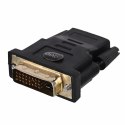 Adapter SAVIO cl-21 (HDMI F - DVI-D M; kolor czarny) SAVIO