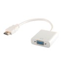 Adapter SAVIO cl-27 (HDMI M - D-Sub (VGA) F; 0,10m; kolor biały) SAVIO