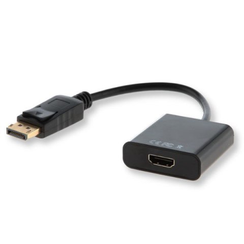 Adapter SAVIO cl-55 (HDMI F - DisplayPort M; 0,10m; kolor czarny) SAVIO