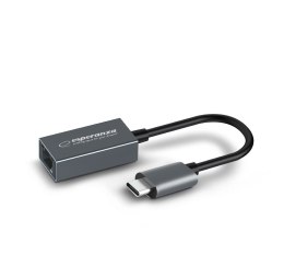 ESPERANZA GIGABIT ETHERNET 1000 MBPS ADAPTER USB C-RJ45 ENA102 Esperanza