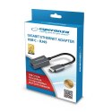 ESPERANZA GIGABIT ETHERNET 1000 MBPS ADAPTER USB C-RJ45 ENA102 Esperanza