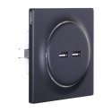 FIBARO Gniazdo USB Walli N USB Outlet antracyt FIBARO