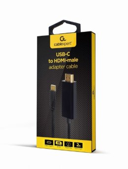 GEMBIRD ADAPTER USB TYP-C DO HDMI (M) 4K 60HZ, 2M GEMBIRD