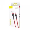 BASEUS KABEL LIGHTNING USB CAFULE1,5A 2M CZERWONY Baseus