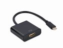 GEMBIRD ADAPTER NA KABLU USB TYP-C DO HDMI 4K 60HZ, 15CM, CZARNY GEMBIRD