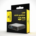 GEMBIRD GRABBER USB HDMI 4K NAGRYWARKA OBRAZU, PASS-THROUGH GEMBIRD