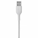 Kabel Belkin BoostCharge Braided Lightning to USB-A Cable 2m oplot White Belkin