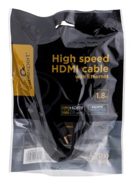 Kabel GEMBIRD CC-HDMI4-6 (HDMI M - HDMI M; 1,8m; kolor czarny) GEMBIRD