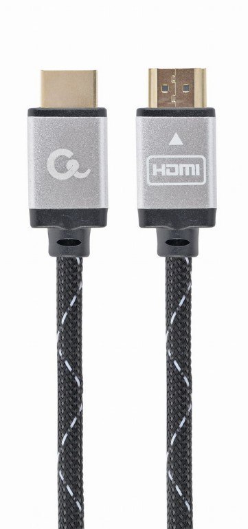 Kabel GEMBIRD Seria select plus CCB-HDMIL-2M (HDMI M - HDMI M; 2m; kolor czarny) GEMBIRD