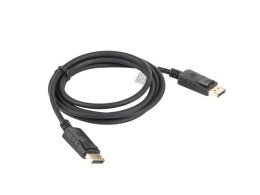 Kabel Lanberg CA-DPDP-10CC-0018-BK (DisplayPort Męski - DisplayPort Męski; 1,8m; czarny) Lanberg