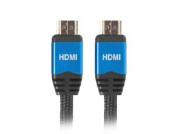 Kabel Lanberg Premium CA-HDMI-20CU-0018-BL (HDMI M - HDMI M; 1,8m; kolor czarny) Lanberg