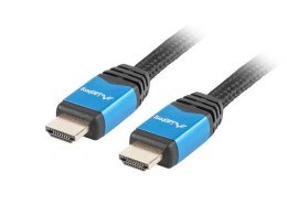 Kabel Lanberg Premium CA-HDMI-20CU-0018-BL (HDMI M - HDMI M; 1,8m; kolor czarny) Lanberg