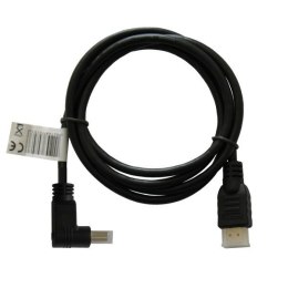 Kabel SAVIO cl-04 (HDMI M - HDMI M; 1,5m; kolor czarny) SAVIO