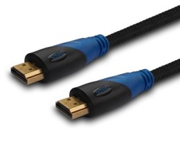 Kabel SAVIO cl-48 (HDMI - HDMI ; kolor czarny) SAVIO