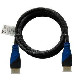 Kabel SAVIO cl-49 (HDMI M - HDMI M; 5m; kolor czarny) SAVIO