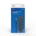 SAVIO AK-54 HUB USB-C - 4 X USB-A, SZARY SAVIO