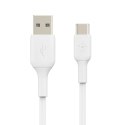 Kabel Belkin BoostCharge USB-C to USB-A Cable 15W 3m White Belkin