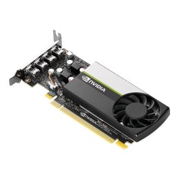 Karta graficzna PNY NVIDIA T1000 4GB, GDDR6, 4x DisplayPort, PCI Express 3.0, LP - ATX bracket, Retail PNY Technologies