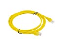 Kabel sieciowy Lanberg PCU5-10CC-0200-Y (RJ45 - RJ45 ; 2m; UTP; kolor żółty) Lanberg