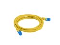 LANBERG PATCHCORD S/FTP KAT.6A 3M ŻÓŁTY LSZH CCA (FLUKE PASSED) PCF6A-10CC-0300-Y Lanberg