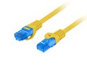 LANBERG PATCHCORD S/FTP KAT.6A 3M ŻÓŁTY LSZH CCA (FLUKE PASSED) PCF6A-10CC-0300-Y Lanberg