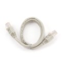 Patchcord GEMBIRD PP6U-0.5M (RJ45 - RJ45 ; 0,50m; UTP; kat. 6; kolor szary) GEMBIRD