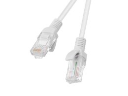 Patchcord UTP Lanberg PCU5-10CC-0050-S (RJ45 - RJ45 ; 0,50m; UTP; kat. 5e; kolor szary) Lanberg