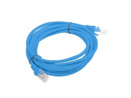 Patchcord UTP Lanberg PCU5-10CC-0300-B (RJ45 - RJ45 ; 3m; UTP; kat. 5e; kolor niebieski) Lanberg