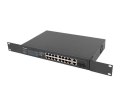 LANBERG SWITCH RACK 19" 16X 100MB POE+/2X COMBO GIGABIT 150W NIEZARZĄDZALNY RSFE-16P-2C-150 Lanberg