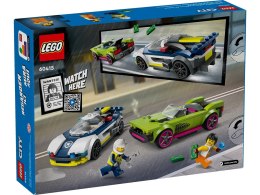 LEGO City 60415 Pościg radiowozu za muscle carem Lego