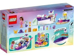 LEGO Gabby's Dollhouse 10786 Statek i spa Gabi i Syrenkotki Lego