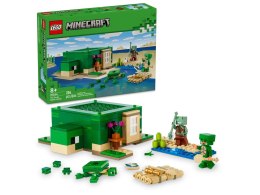 LEGO Minecraft 21254 Domek na plaży żółwi Lego