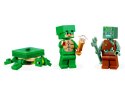 LEGO Minecraft 21254 Domek na plaży żółwi Lego