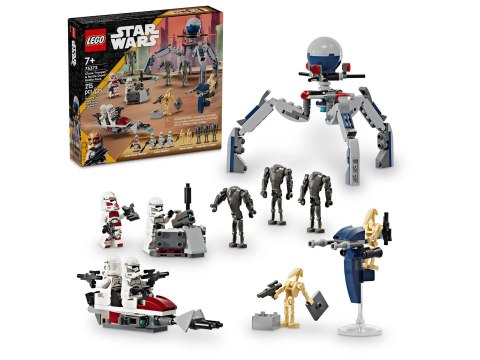 LEGO Star Wars 75372 Zestaw bitewny z żołnierzem armii klonów™ i droidem bojowym™ Lego