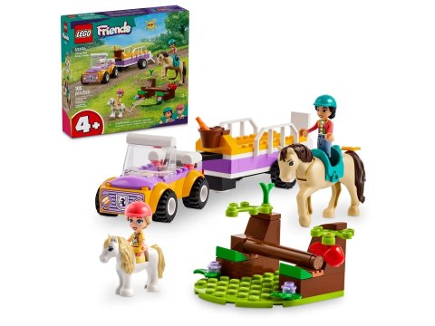 LEGO Friends 42634 Przyczepka dla konia i kucyka Lego