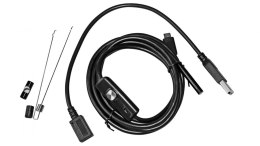 MEDIA-TECH MOBILE ENDOSCOPE - ENDOSKOP USB, ROZDZIELCZOŚĆ VGA, DŁUGOŚĆ 5M, PODŚWIETLENIE LED, MICROUSB, ANDROID MT4095 Media tech